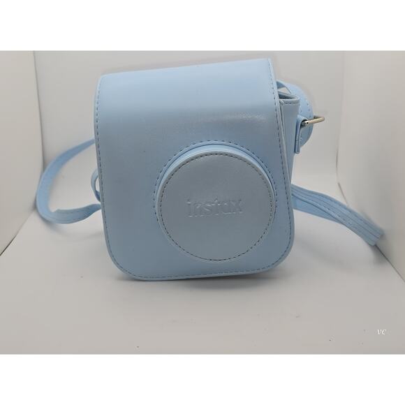 Fujifilm Instax Mini SE Instant Film Camera – Sky Blue – Great Condition + Case - Picture 2 of 3